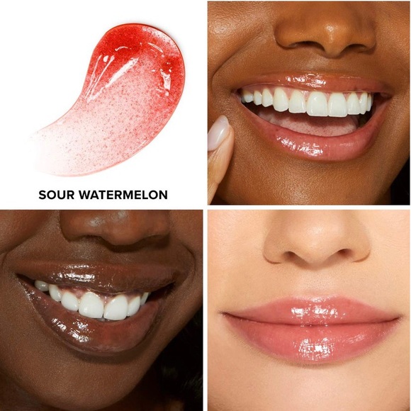 TOO FACED Kissing Jelly Gloss Juicy Lip Oil in ‘SOUR WATERMELON’ - .15 f… - Picture 2 of 8